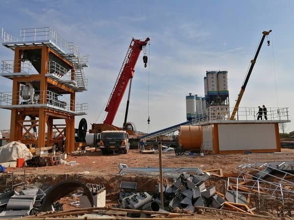 Vietnam HMA-B1500 asphalt mixing plant_1